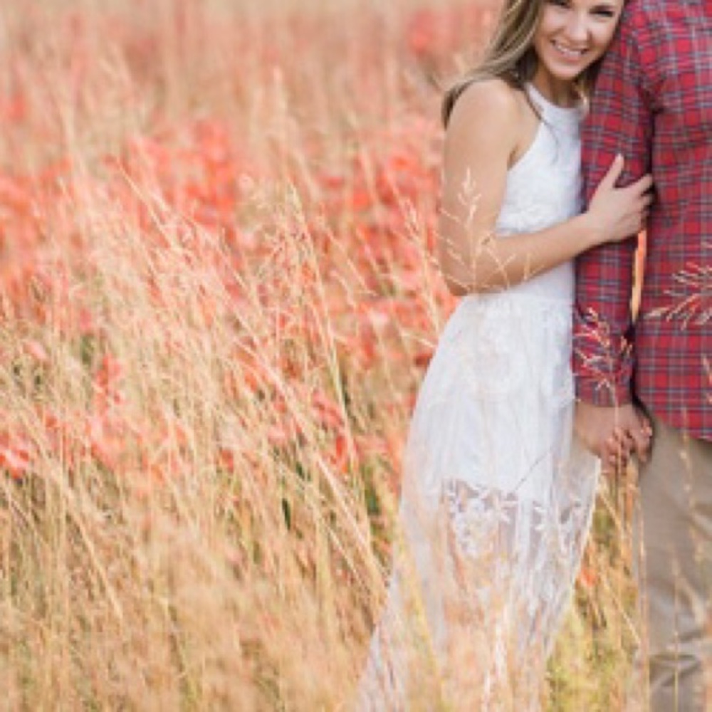 Thirteen Twenty Five White Lace Romper with Skirt